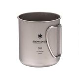  Ly Titan Siêu Bền Và Siêu Nhẹ Cắm Trại Du Lịch Snowpeak Titanium Single Wall Cup 220ml – 450ml 