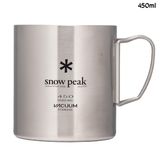  Ly Cách Nhiệt 2 Lớp Cắm Trại Du Lịch Snowpeak Stainless Vacuum-Insulated Mug In 300ml - 450Ml 