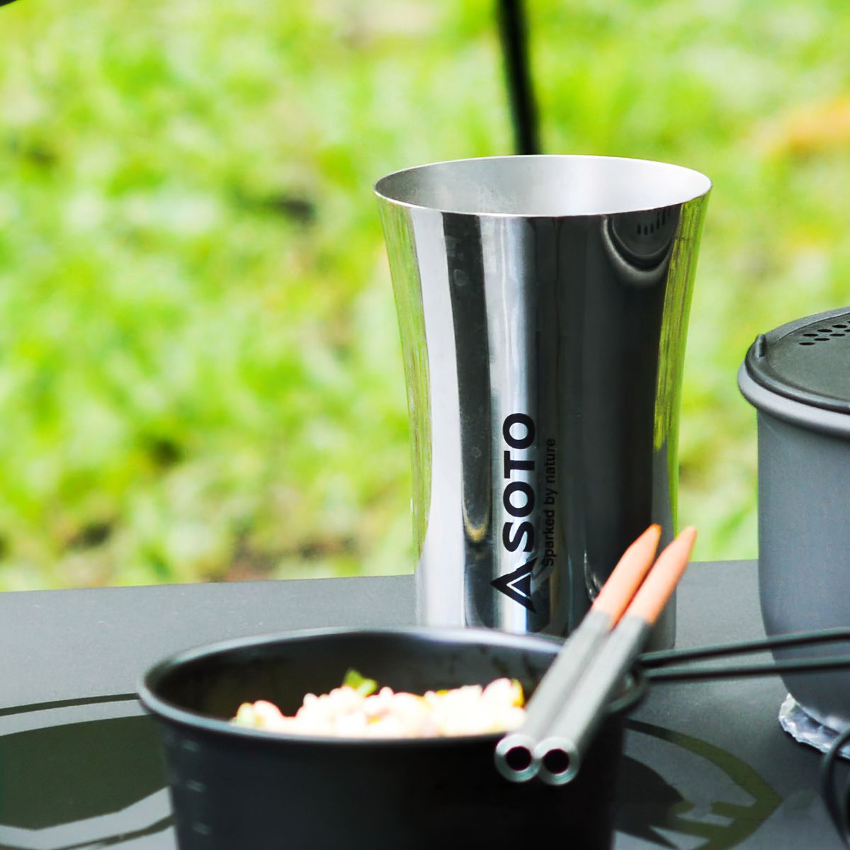  Ly Cắm Trại Du Lịch Soto Stainless Steel Beer Cup 