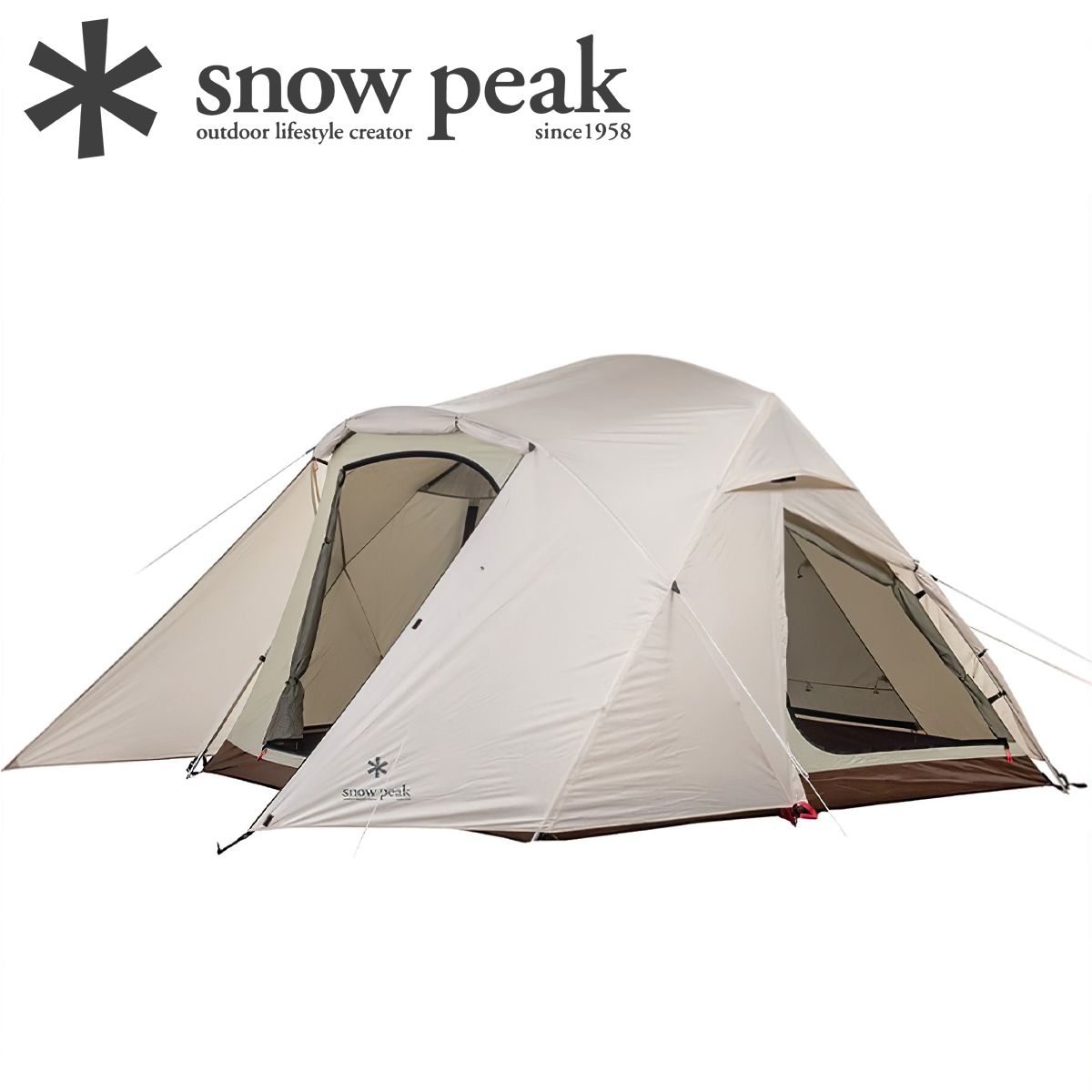  Lều Cắm Trại Chống Thấm Nước, Xử Lý Cắt Tia UV, Chống Cháy 68D Snowpeak Alpha Breeze Sd-480-Iv-Us 