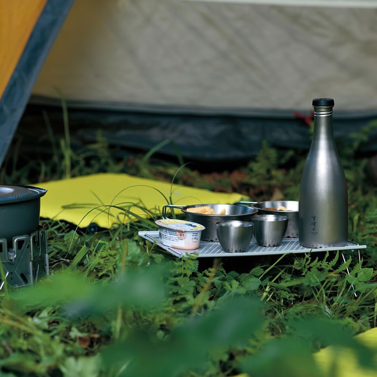  Ly Rượu Cắm Trại Du Lịch Snowpeak Inoguchi Titanium 