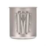  Ly Titan Siêu Bền Và Siêu Nhẹ Cắm Trại Du Lịch Snowpeak Titanium Single Wall Cup 220ml – 450ml 
