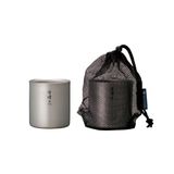  Ly Titanium 2 Lớp Giữ Nhiệt Snowpeak Ti-Double H200 - H450 Stacking Mug 200ml – 450ml 