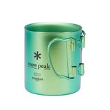  Ly Titan Siêu Bền Và Siêu Nhẹ Cắm Trại Du Lịch Snowpeak Titanium Double Wall Colored Cup 450ml 
