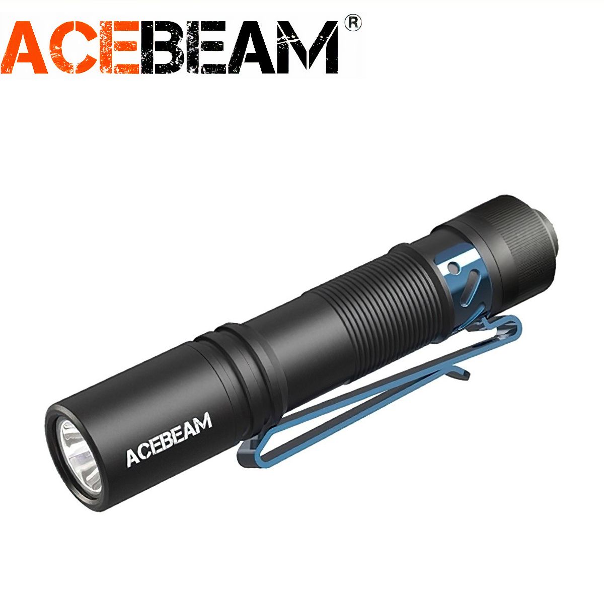  Đèn Pin Cắm Trại Du Lịch Mini Acebeam Pokelit Ánh Sáng Vàng, Sáng 550Lm Chiếu Xa 86M Pin 14500 