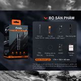  Đèn pin cắm trại FENIX TK11R sáng 1600 lumen chiếu xa 420m pin sạc 18650 
