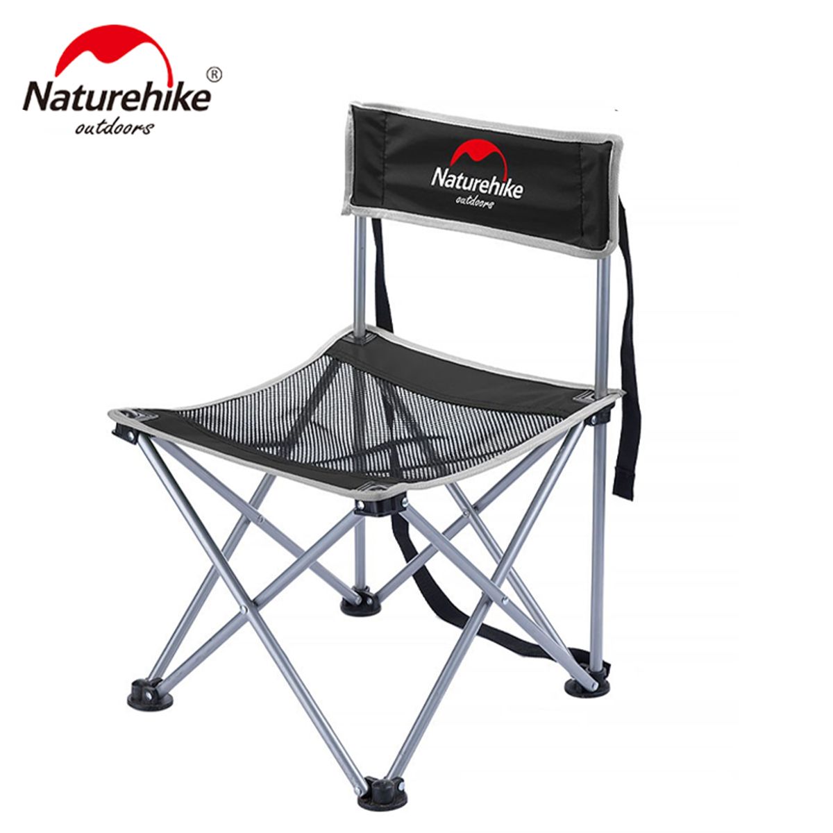  Ghế xếp cắm trại có tựa lưng Naturehike Portable Folding Chair 