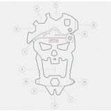  Móc Chìa Khóa Cắm Trại SOG Macv Keychain Tool 