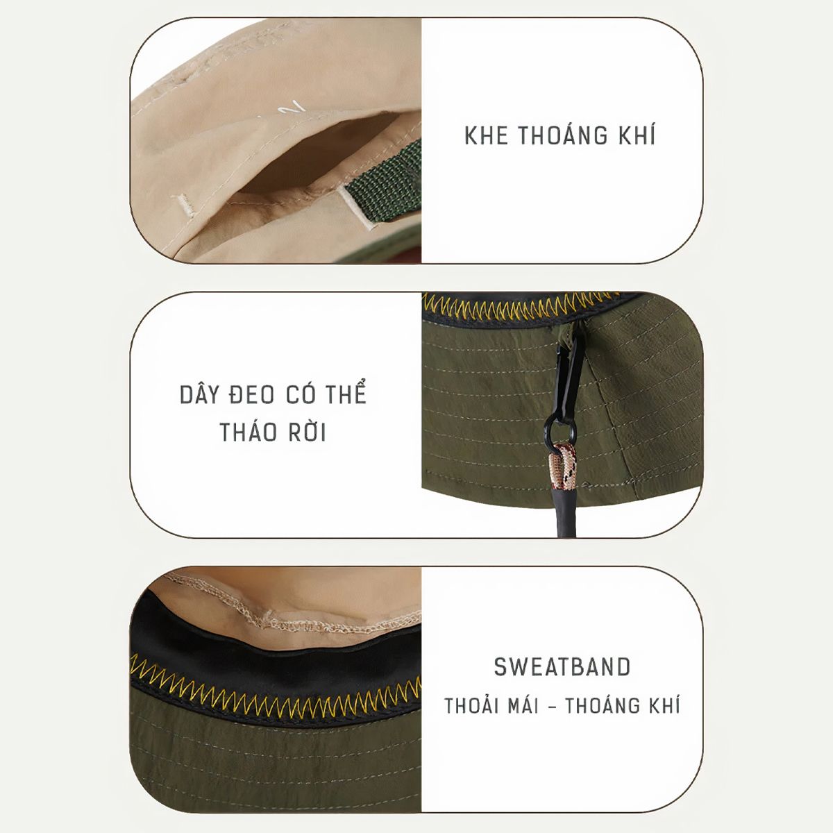  Mũ Tai Bèo Cắm Trại Cho Bé Naturehike Đi Chơi, Dã Ngoại 