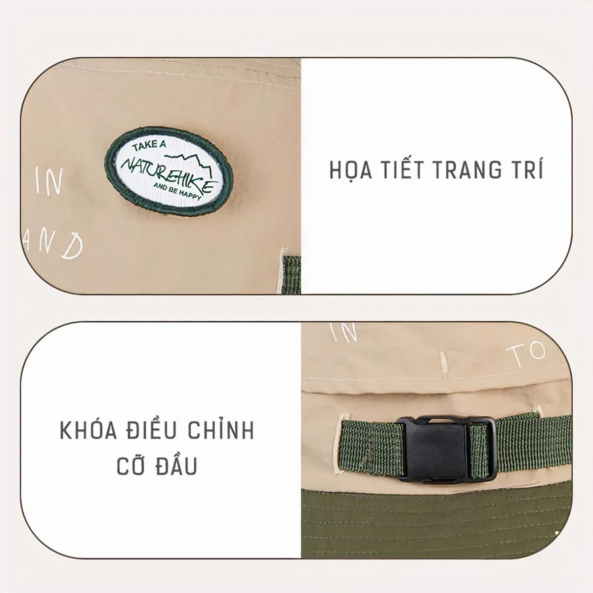  Mũ Tai Bèo Cắm Trại Cho Bé Naturehike Đi Chơi, Dã Ngoại 