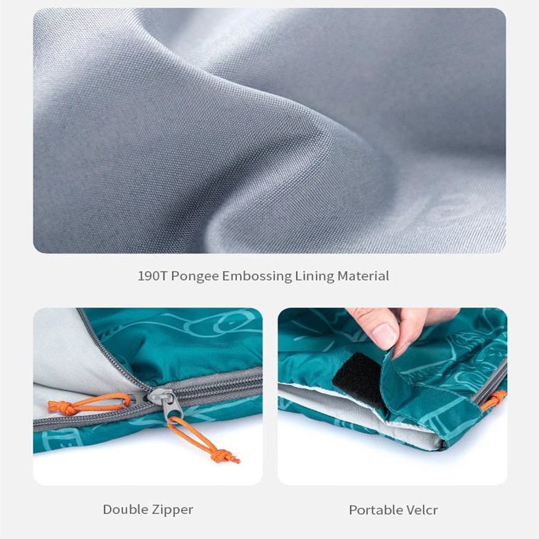  Túi Ngủ Cắm Trại Mùa Hè Siêu Nhẹ Naturehike Ultralight Sleeping Bag 