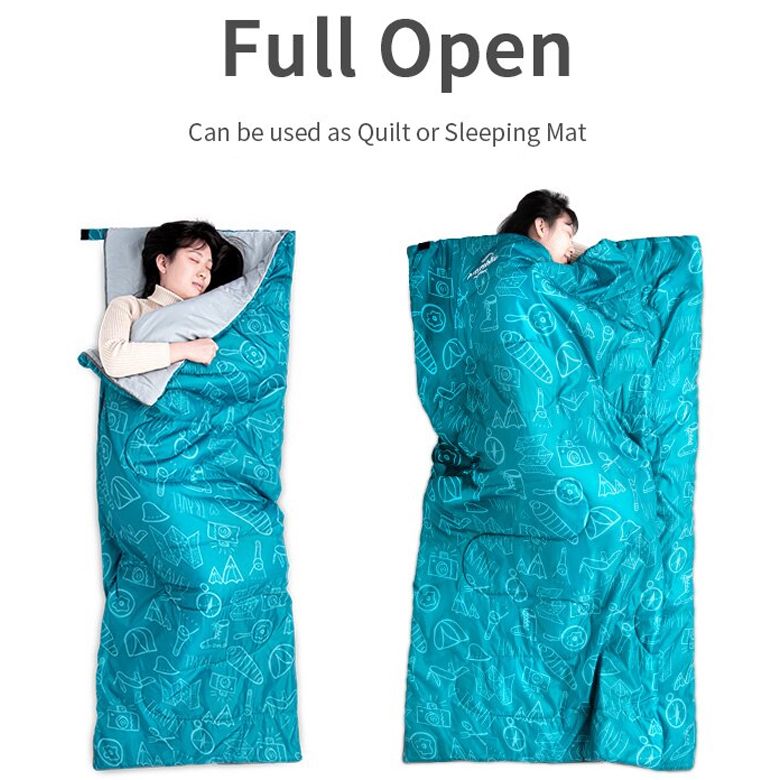  Túi Ngủ Cắm Trại Mùa Hè Siêu Nhẹ Naturehike Ultralight Sleeping Bag 