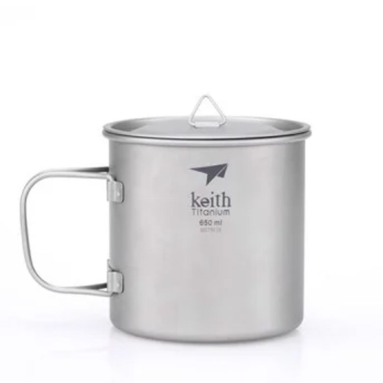  Ca titanium 1 lớp có tay cầm (650ml) 