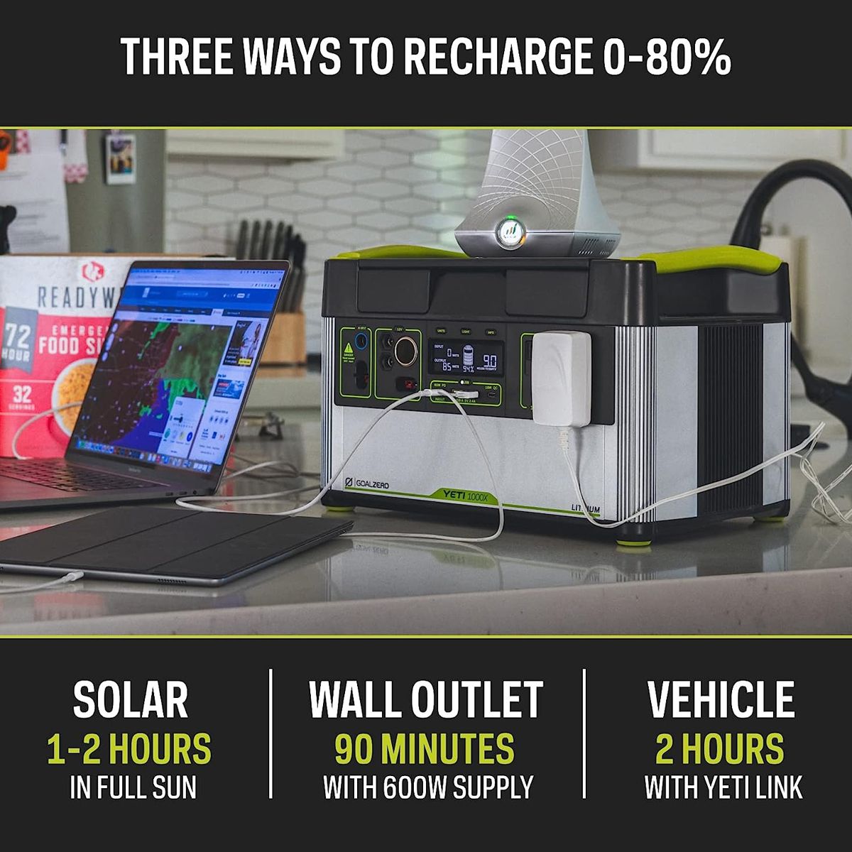  Bộ Lưu Điện Cắm Trại Goal Zero Yeti 1000X Portable Power Station 
