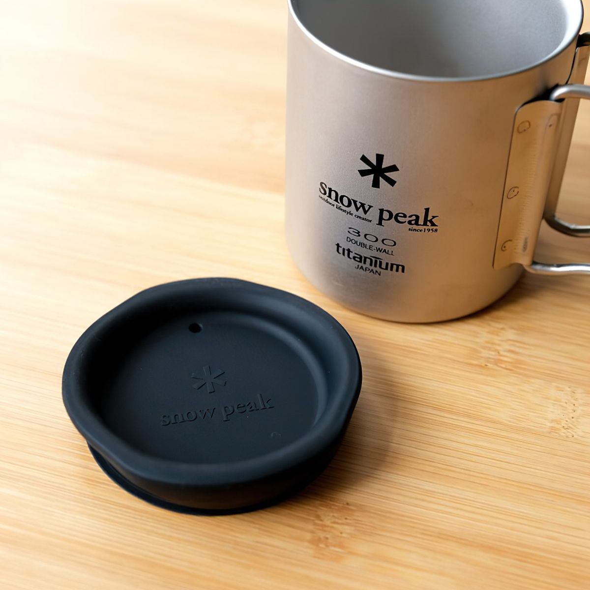  Nắp Đậy Ly Snowpeak 300ml Double Mug Silicone Lid 