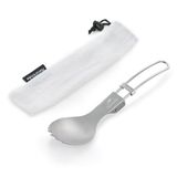  Naturehike Thìa Dĩa Gấp Gọn Titanium Cắm Trại NH18C001-J 