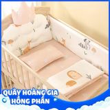  Nôi Gỗ Cho Bé 6 Chế Độ Chilux Peace – Natural ( COMBO 3 ) 