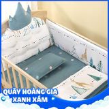  Nôi Cũi Đa Năng 6 Chế Độ Chilux Peace – Pink ( COMBO 5 ) 