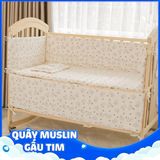  Nôi Cũi Đa Năng 6 Chế Độ Chilux Peace – Pink ( COMBO 2 ) 