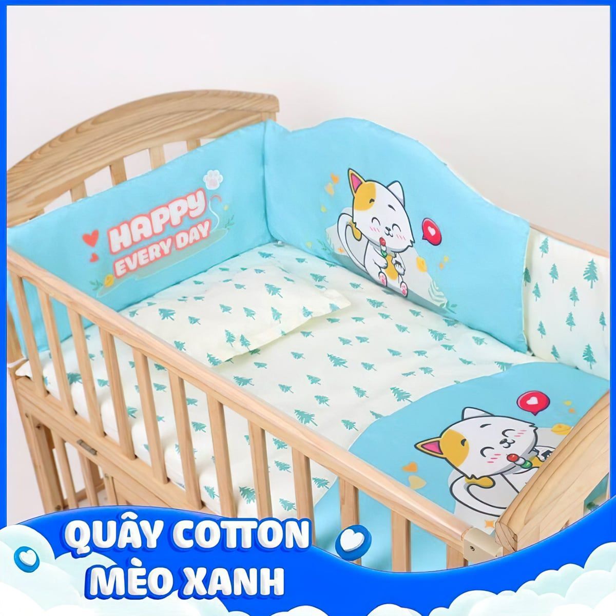  Nôi Cũi Đa Năng 6 Chế Độ Chilux Peace – Pink ( COMBO 2 ) 