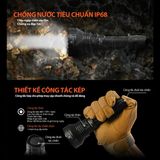  Đèn Pin Cắm Trại Du Lịch Chiếu Xa ACEBEAM L19 V2 Độ Sáng 2200 Lumen Chiếu Xa 1083M Kèm Pin Sạc 21700 Usb 