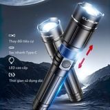  Đèn Pin Zoom Cắm Trại Du Lịch KLARUS A2 PRO Độ Sáng 1450 Lumen Chiếu Xa 420M Sạc Usb-C Pin 21700 4000Mah Kèm Theo 