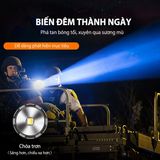  Đèn Pin Cắm Trại Du Lịch KLARUS GL4 Gắn Ray S-Ú-N-G Sáng 3300 Lm Chiếu Xa 370M Sạc Usb-C Pin 21700 5000Mah 
