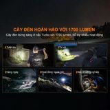  Đèn Pin FENIX PD35 V3.0 Độ Sáng 1700 Lumen 