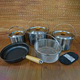  Bộ Nồi Nấu  Cắm Trại Du Lịch Snowpeak Field Cooker Pro.1 