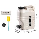  Can Đựng Nước Cắm Traị Du Lịch Có Vòi 12L Blackdog Pe Water Bucket 