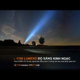  Đèn pin cắm trại FENIX E28R V2.0 nhỏ gọn sáng 1700 lumen chiếu xa 273m sạc USB C pin sạc 18650 3400mAh 