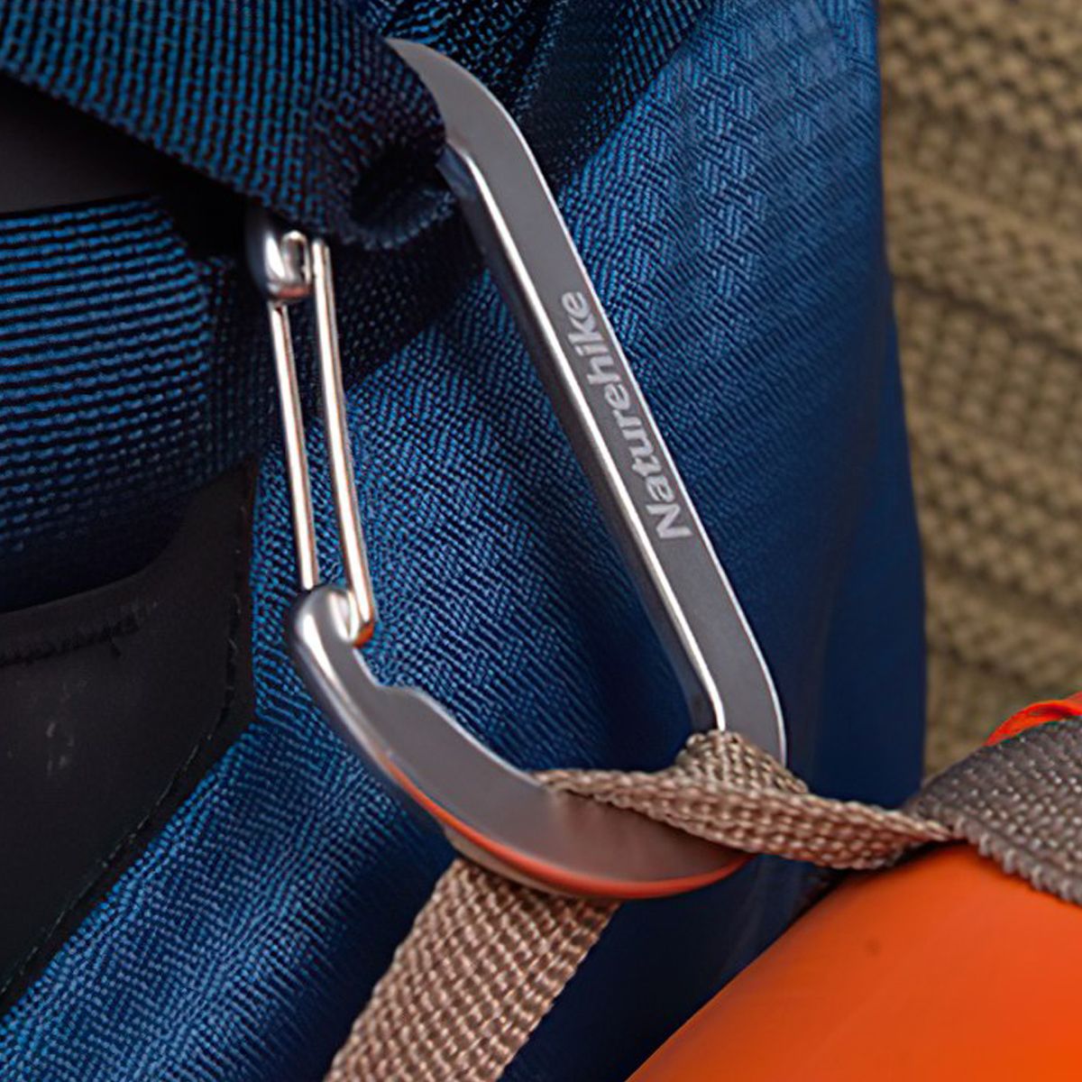  Móc Chìa Khoá Edc Làm Từ Hợp Kim Nhôm Naturehike Panerai 6.5Cm Flat Hang Buckle 