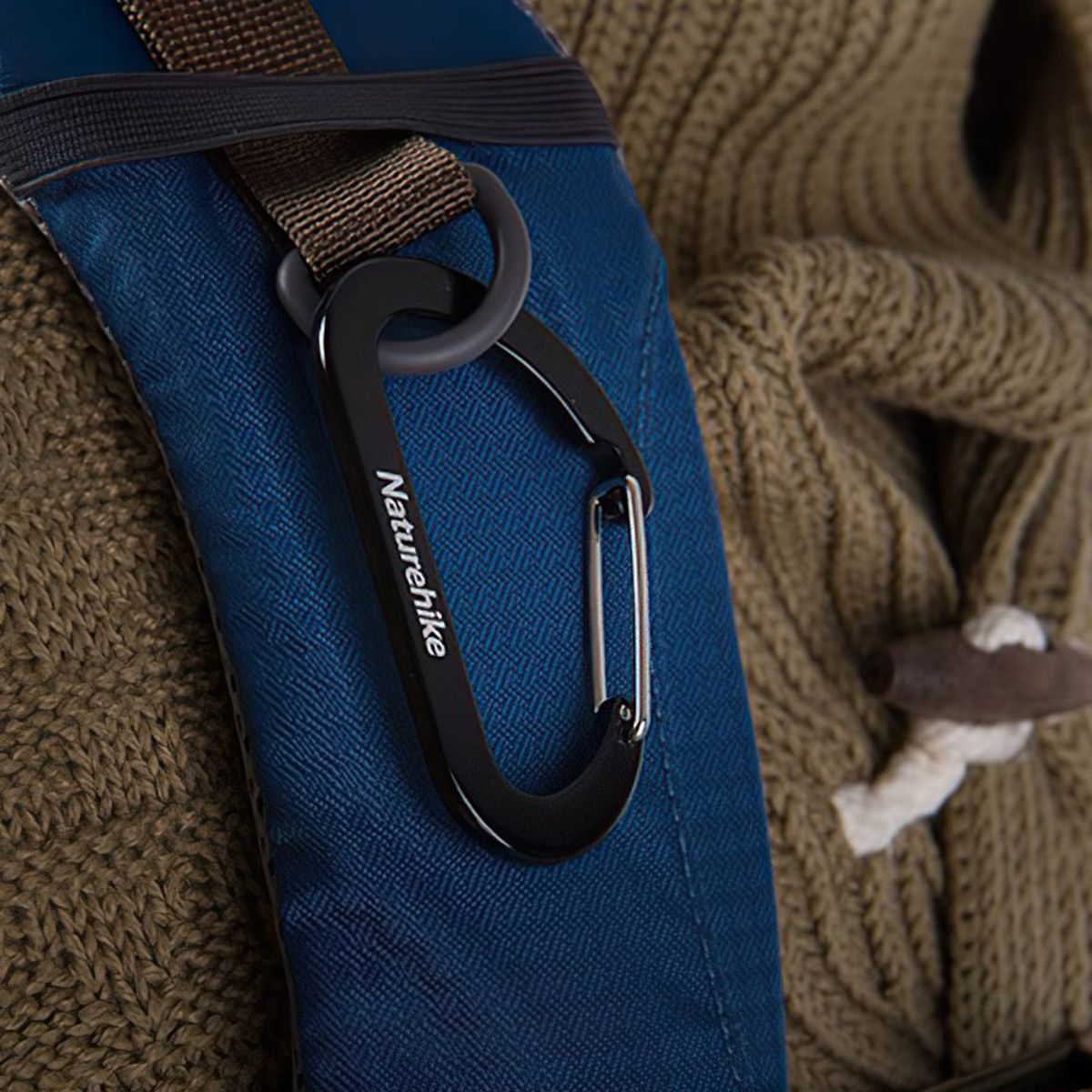  Móc Chìa Khoá Edc Làm Từ Hợp Kim Nhôm Naturehike Panerai 6.5Cm Flat Hang Buckle 