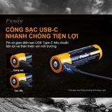  Pin Sạc Fenix 21700 - Arb-L21-5000U Tích Hợp Sạc Usb 