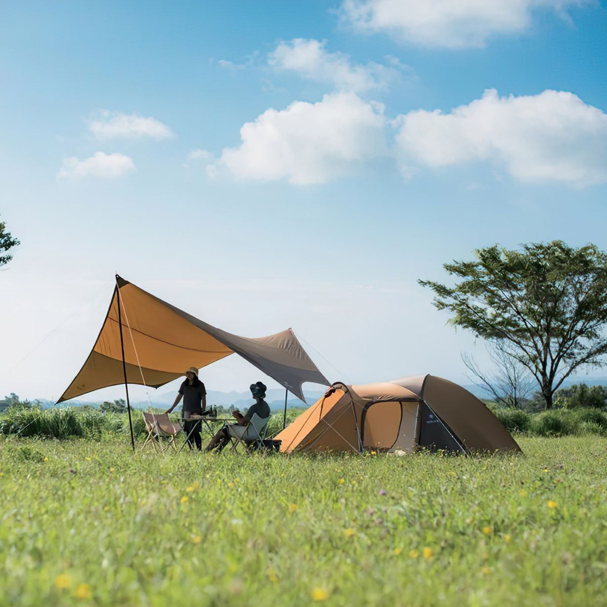  Lều Cắm Trại Chống Thấm Và Chống tia UV Snowpeak Amenity Dome L 