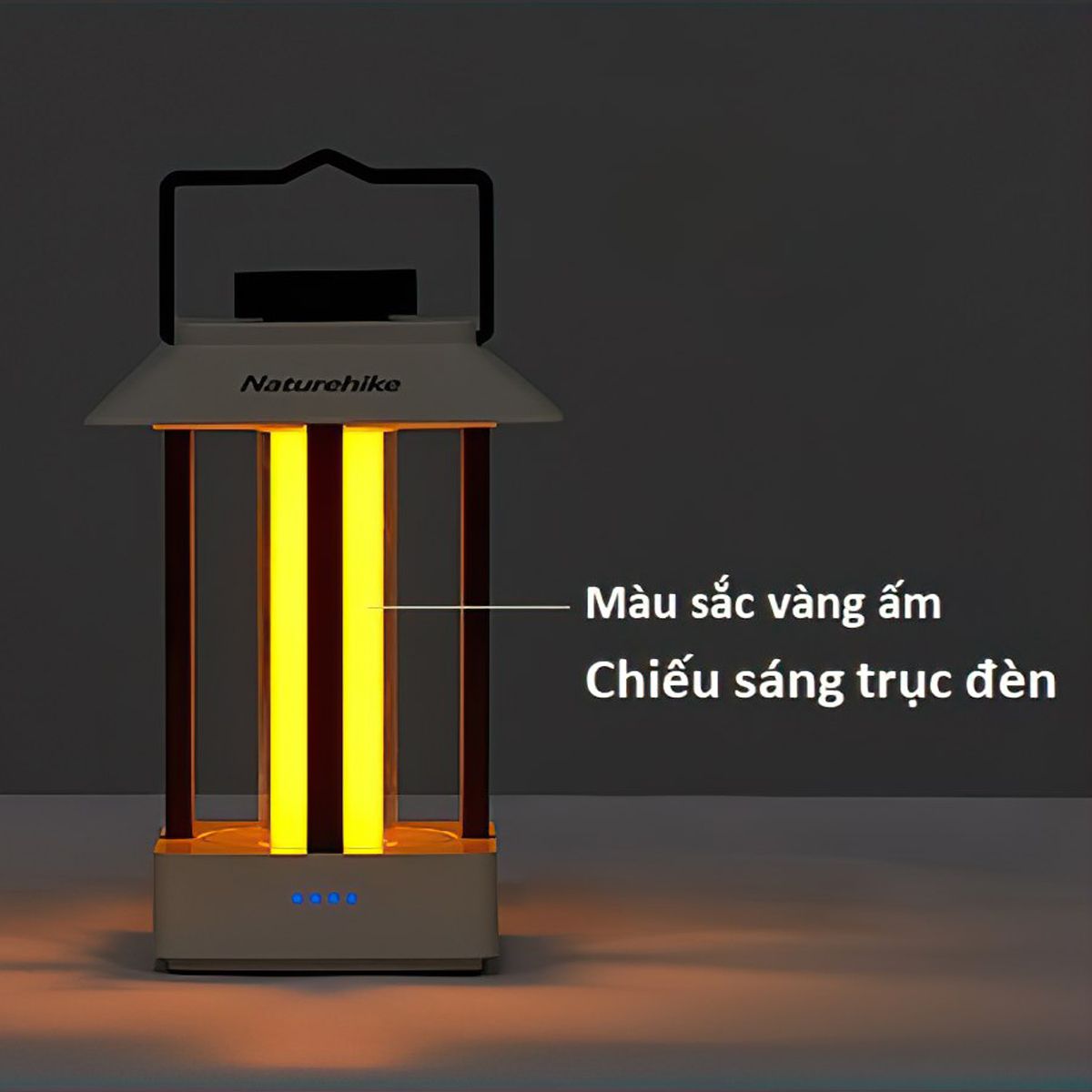 Đèn bão cắm trại treo lều Moon Pavilion Sunset Camping Light Naturehike CNH22DQ009 