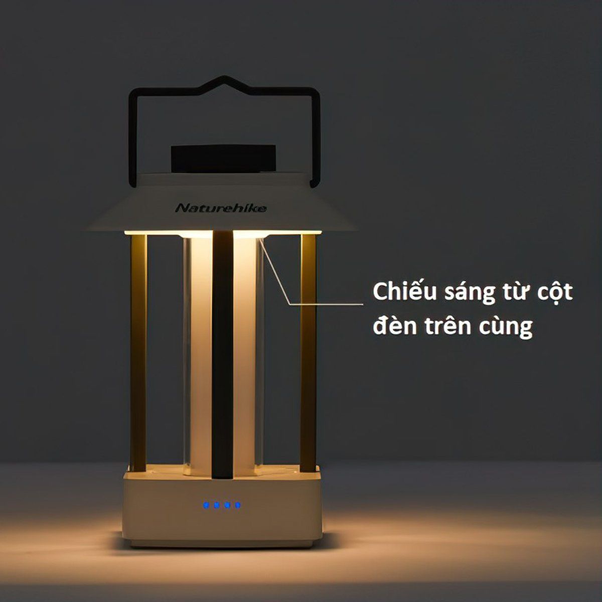  Đèn bão cắm trại treo lều Moon Pavilion Sunset Camping Light Naturehike CNH22DQ009 