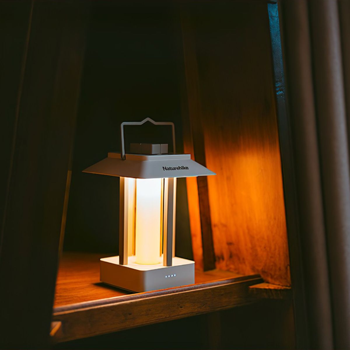  Đèn bão cắm trại treo lều Moon Pavilion Sunset Camping Light Naturehike CNH22DQ009 