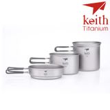  Bộ Nồi Cắm Trại Keith Titanium Casserole 