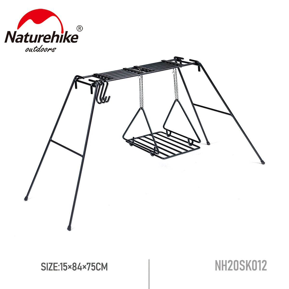  Siêu giá để đồ nấu ăn Glamping Naturehike 