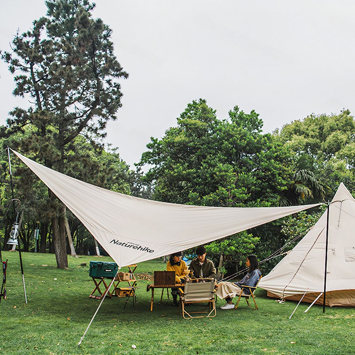  Tấm tăng cắm trại hình thoi Naturehike Glamping 