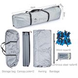 Tăng Lều Cắm Trại 10 Người Naturehike Camping Tent Cover 