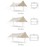  Tăng Lều Cắm Trại Che Nắng Naturehike Shelter Sun 
