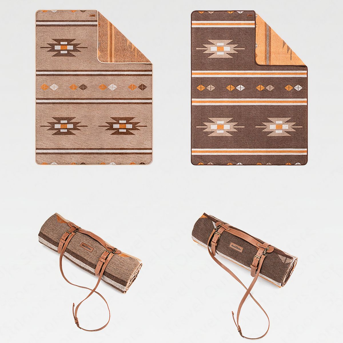  Thảm Len Cắm Trại - Dã Ngoại Đa Năng Phong Cách Vintage Naturehike 