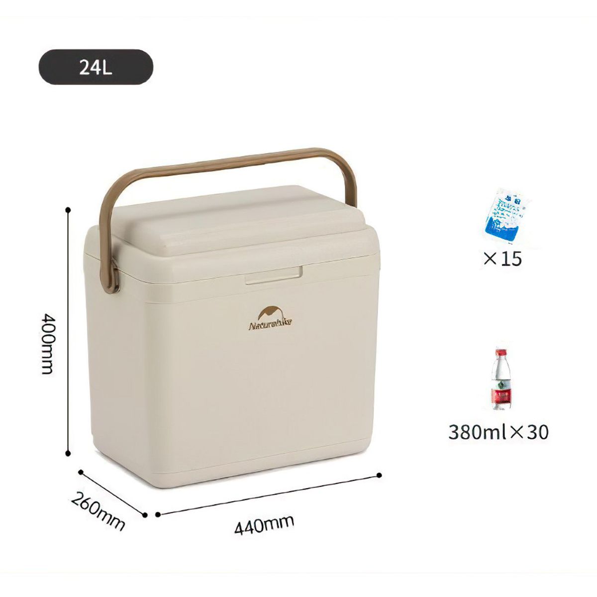  Thùng Bảo Ôn Cắm Trại Naturehike Glamping 