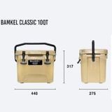  Thùng Đá Cắm Trại Bamkel Classic 10QT 
