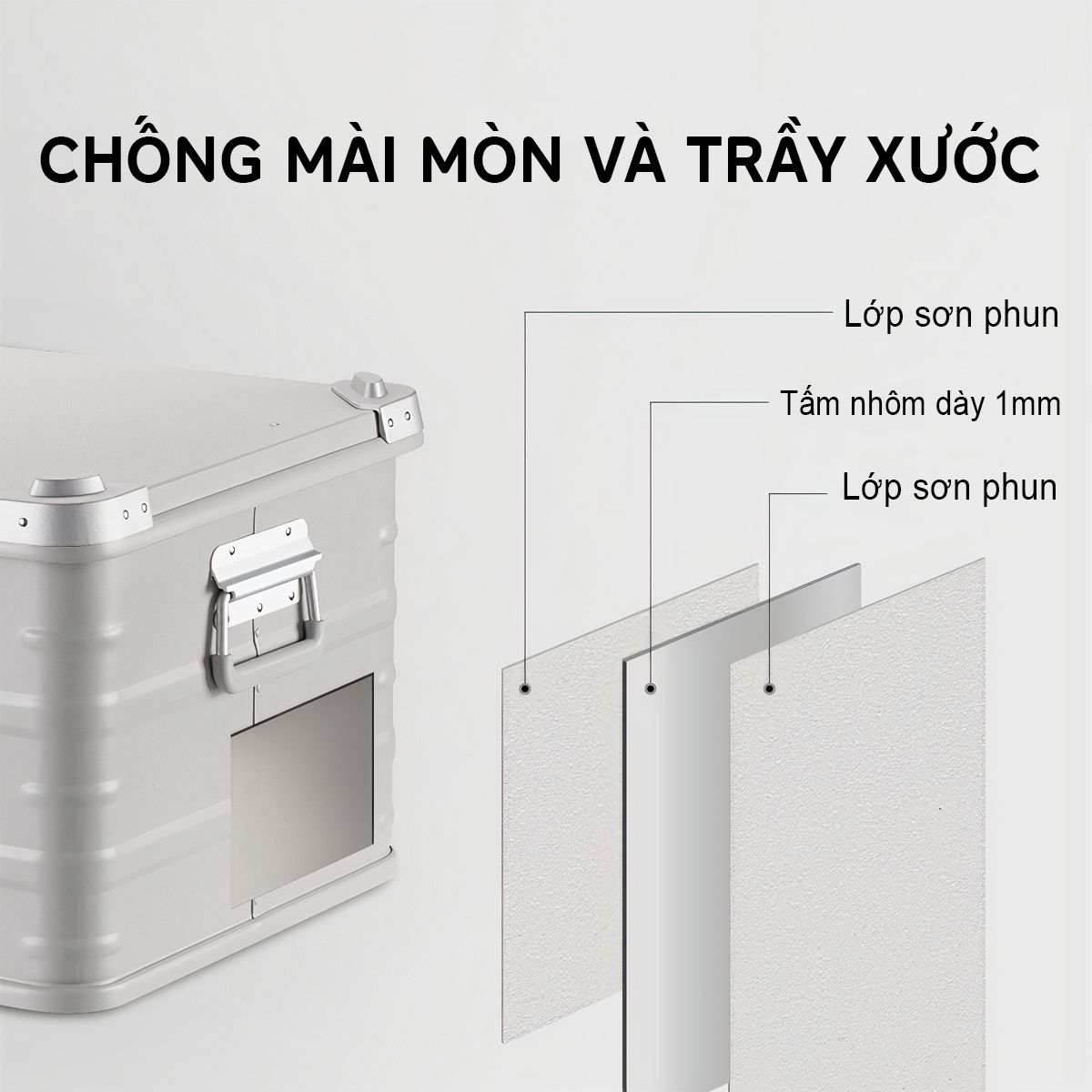  Thùng đựng đồ cắm trại Naturehike – Màu be mới 