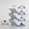  Thùng Đồ Cắm Trại Snowpeak Stacking Shelf Container 25 