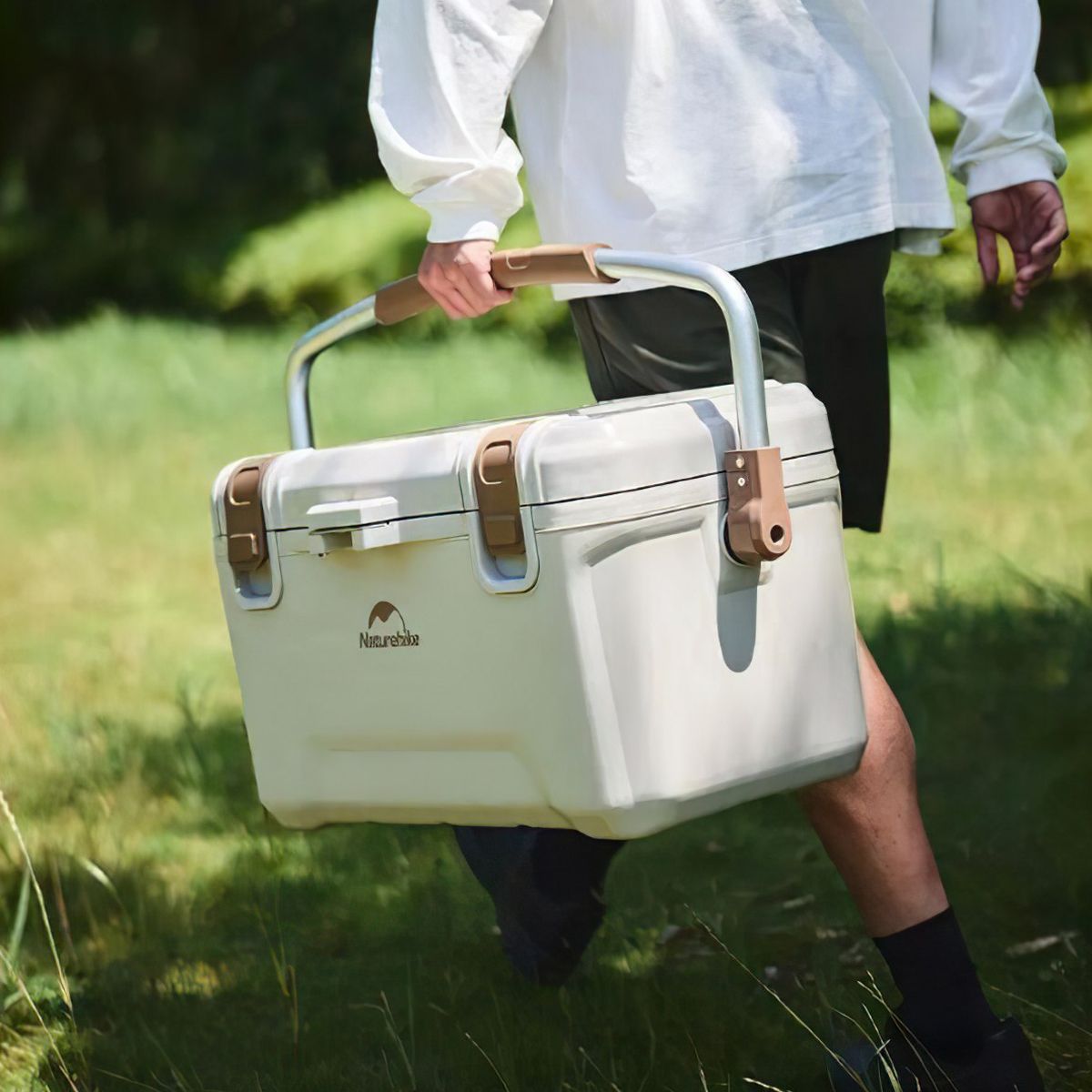  Thùng Đá Lingxia kháng khuẩn Cắm Trại Cỡ Đại Naturehike 