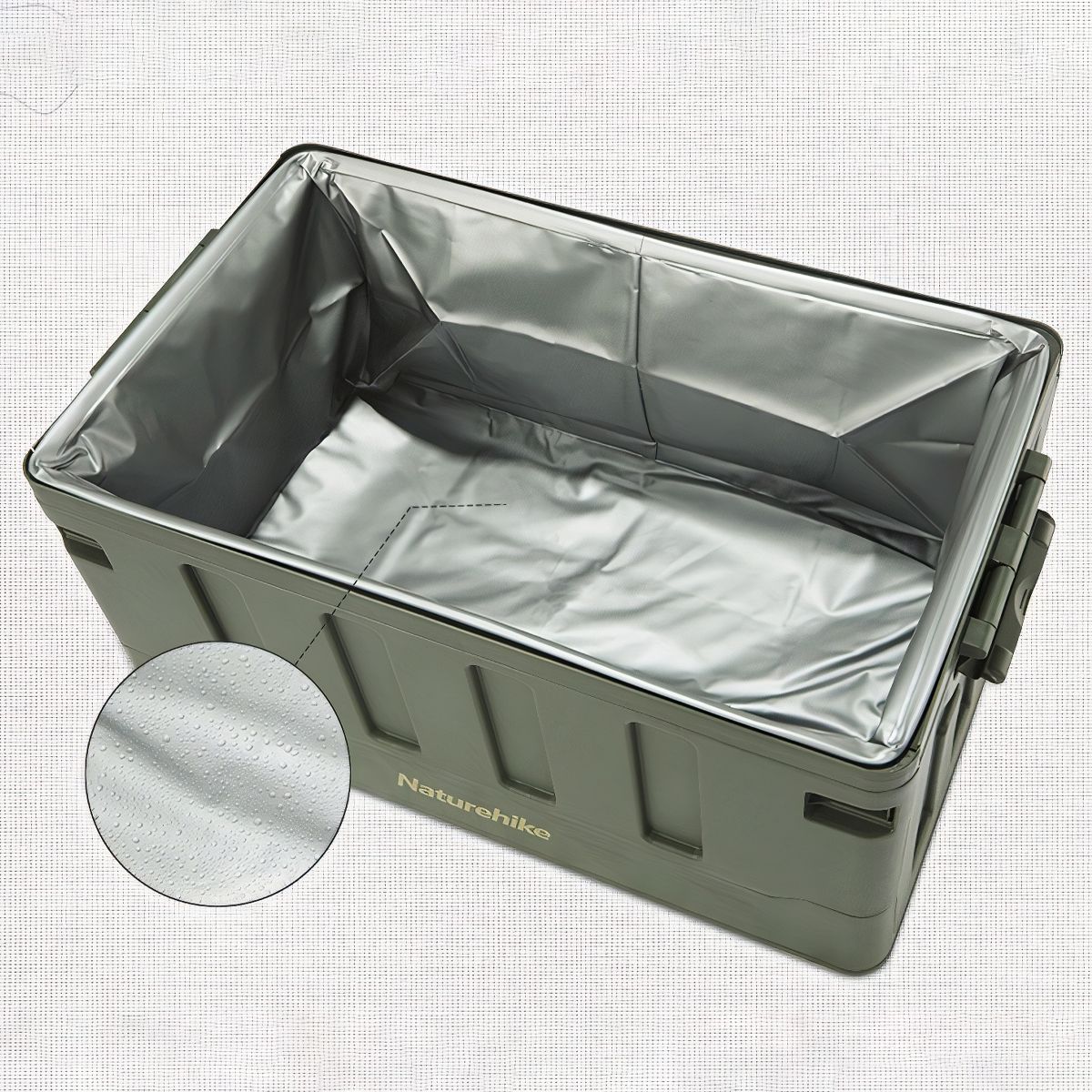  Thùng Nhựa Cắm Trại PP Naturehike Đựng Đồ Đa Năng 